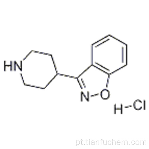 1,2-Benzisoxazol, monohidrocloreto de 3- (4-piperidinil) -, CAS 84163-22-4